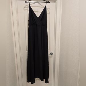 SHEIN Classic Black Maxi Dress